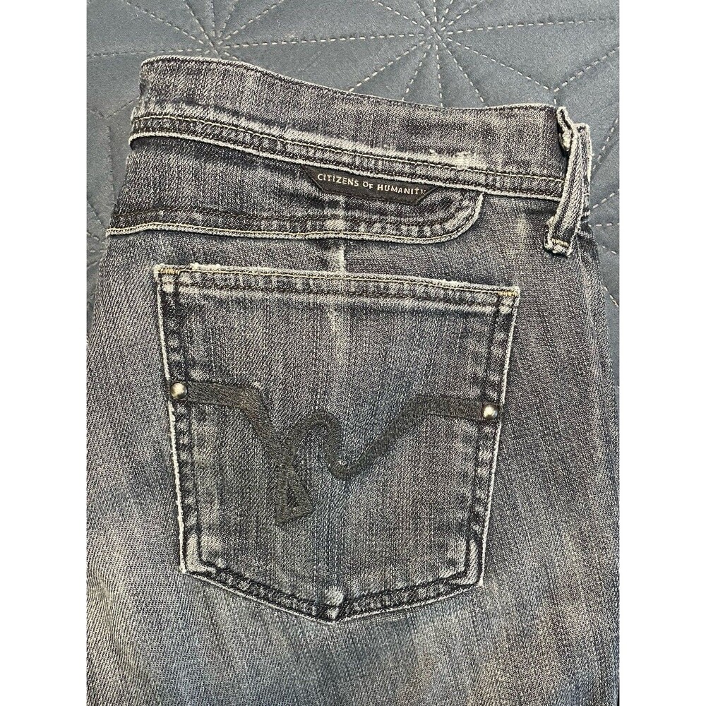 Citizens Of Humanity COH Ava Stretch Low Waist Straight Leg‎ Jean Women 31 34x33